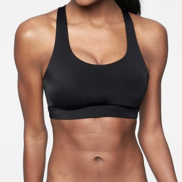 Athleta Other - Athleta Scoop Bikini Top size 34B/C Black